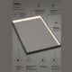 Espejo de baño con luz LED Ability Ledimex detalle 5