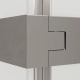 Mampara de ducha Angular Capri 400A Bruntec detalle 9