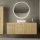 Mueble de Baño de madera maciza a medida con encimera de madera Alpes 1 Bruntec principal 1