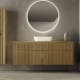 Mueble de Baño de madera maciza a medida con encimera de madera Alpes 1 Bruntec principal 0