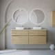 Mueble de baño con encimera solid surface Alpes 9 Bruntec principal 1