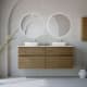Mueble de baño con encimera solid surface Alpes 9 Bruntec principal 0