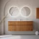 Conjunto de mueble de baño de madera maciza Alpes 7 Bruntec principal 0