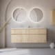 Conjunto de mueble de baño de madera maciza Alpes 6 Bruntec principal 1