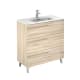 Conjunto mueble de baño fondo reducido 39 cm Vitale Royo 3D 15