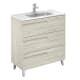 Conjunto mueble de baño fondo reducido 39 cm Vitale Royo 3D 14