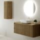 Mueble de baño con encimera de madera maciza Baviera Bruntec principal 0