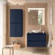 Conjunto mueble de baño con encimera de madera Noja Salgar principal 6