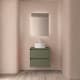 Conjunto mueble de baño con encimera de madera Noja Salgar ambiente 11