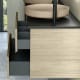 Mueble de baño con encimera de microtec negra Kora Bruntec detalle 4