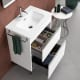 Conjunto mueble de baño fondo reducido 41cm Berna Coycama detalle 2
