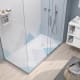 Platos de ducha de resina decorados Design 3D Colorido Bruntec ambiente 2