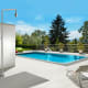 Grifo de ducha exterior Pool de Imex ambiente 13