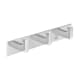Percha triple Glass Mediterránea de Baño principal 0