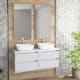 Mueble de baño con encimera de resina Boston Bruntec principal 1