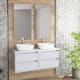 Mueble de baño con encimera de resina Boston Bruntec principal 1