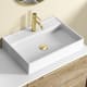 Lavabo sobre encimera Zante Coycama detalle 1