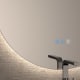 Espejo de baño con luz LED Sun ST Bruntec detalle 7