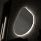 Espejo de baño con luz LED Lluvia de Eurobath detalle 3