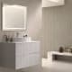 Mueble de baño con encimera piedra compactada blanca Ebi Bruntec colores principal 4