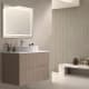Mueble de baño con encimera piedra compactada blanca Ebi Bruntec colores principal 5