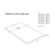 Plato de ducha de resina Design Basic Bruntec croquis 9