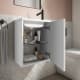 Conjunto mueble de baño fondo reducido 22 cm Loft Visobath Detalle 2