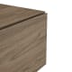 Mueble de baño con encimera HPL resina 10 cm acabado marmoleado Cala con cajonera Nomad Visobath detalle 16