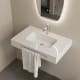 Lavabo suspendido Ideal Bruntec detalle 1