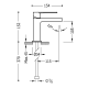 Grifo de lavabo Class Tres croquis 2