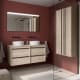 Mueble de baño con encimera de madera Attila Salgar principal 2