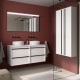 Mueble de baño con encimera de madera Attila Salgar principal 1