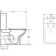 Inodoro Creta Bruntec Croquis 6