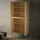 Armario doble 4 puertas madera maciza Alpes Bruntec detalle 3