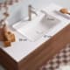 Lavabo encastrado Amalfi Bruntec croquis 1