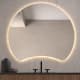 Espejo de baño con luz LED Flow Bruntec principal 1