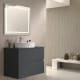 Mueble de baño con encimera piedra compactada mismo color del mueble Ebi Bruntec colores principal 0