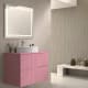 Mueble de baño con encimera piedra compactada mismo color del mueble Ebi Bruntec colores principal 9