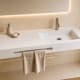 Lavabo suspendido Ideal Bruntec croquis 4