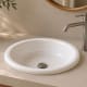 Lavabo de mármol natural Macael Bruntec detalle 2