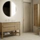 Conjunto de mueble de baño de madera maciza Laponia Bruntec principal 1