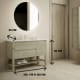 Conjunto de mueble de baño de madera maciza Laponia Bruntec croquis 6