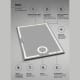 Espejo de baño con luz LED Malta Ledimex detalle 6