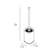 Escobillero de baño Yass de Manillons Torrent croquis 5