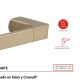 Toallero de baño Pirenei Gedy detalle 7