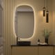 Espejo de baño con luz LED Look Bruntec principal 3