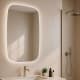 Espejo de baño con luz LED Look de Bruntec ambiente 4