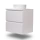 Mueble de baño pequeño Nivo Bruntec 2 cajones suspendido principal 2