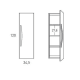 Columna de baño Arco Viso Bath croquis 4