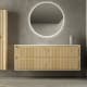 Conjunto de mueble de baño de madera maciza con costados Alpes 19 Bruntec principal 0